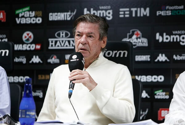 Orçamento do Vasco para 2022 prevê folha salarial de R$ 3,8 milhões