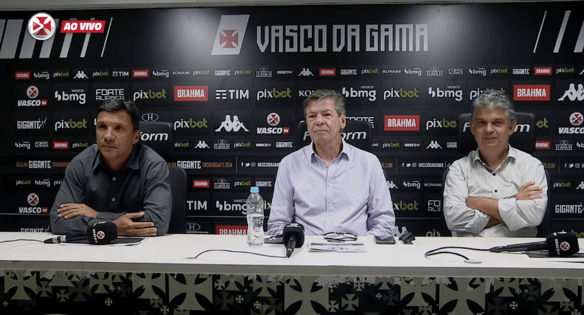 Vasco apresenta novo organograma para a temporada de 2022