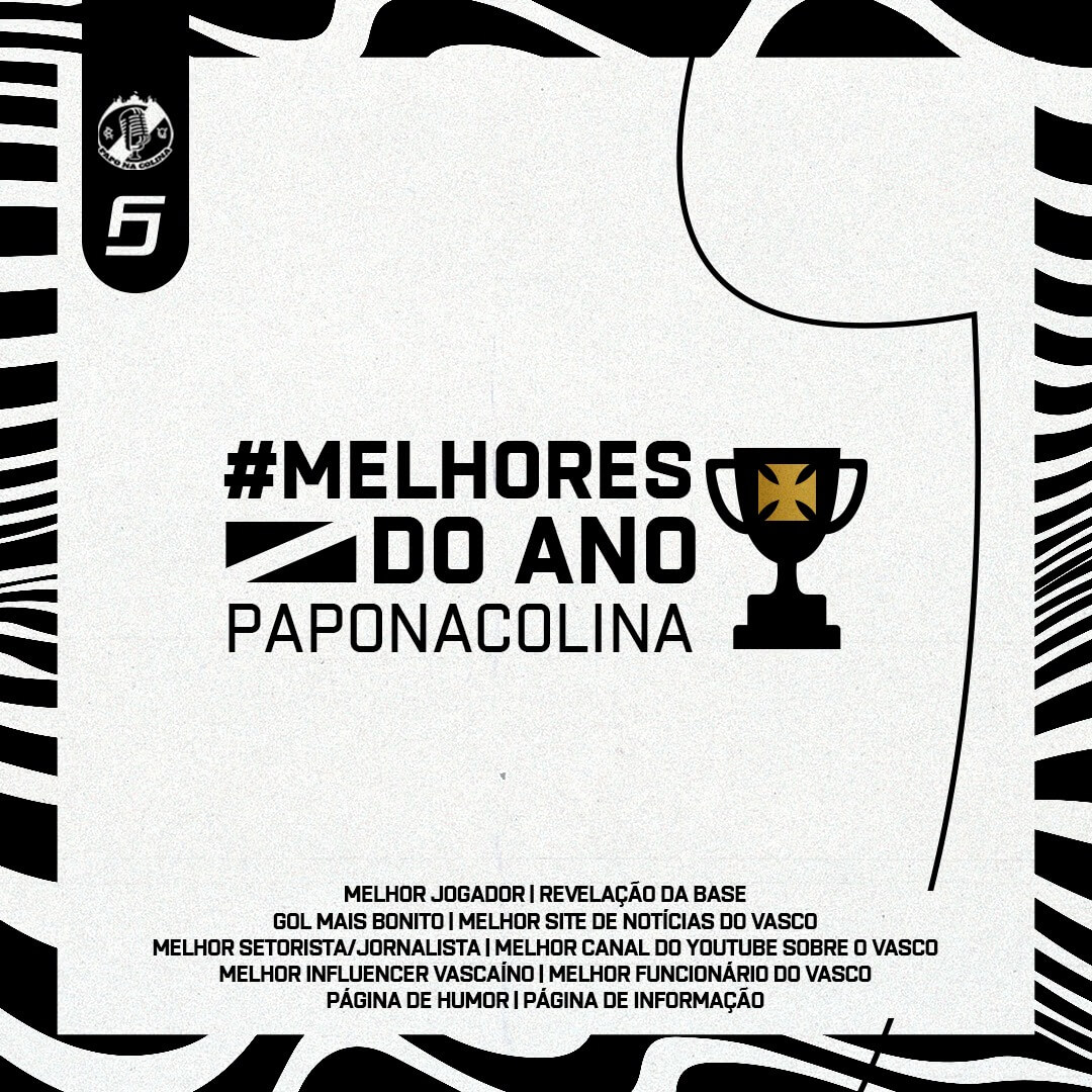 Prêmio Papo na Colina: Qual foi o melhor funcionário do Vasco em 2021? Deixe seu voto!