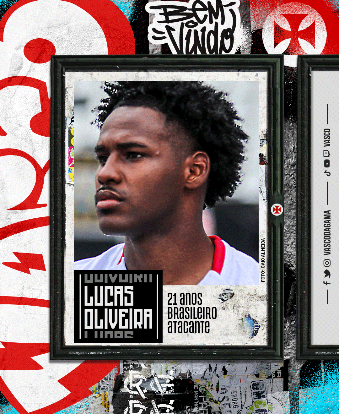 Vasco confirma a contratação de Lucas Oliveira