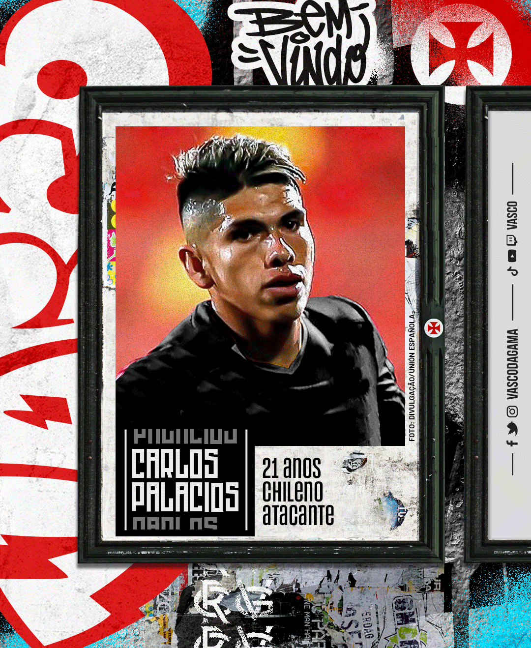 Vasco confirma a compra de Carlos Palacios