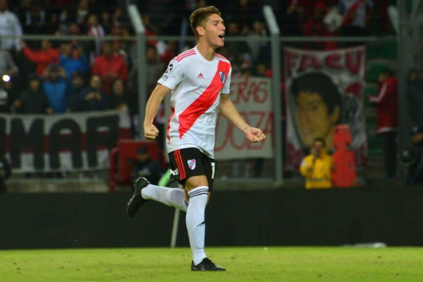 Especulados no Vasco, Benjamin Rollheiser e Angileri não são inscritos pelo River Plate na Libertadores