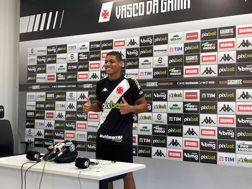 Novo reforço do Vasco, Erick promete muitos gols