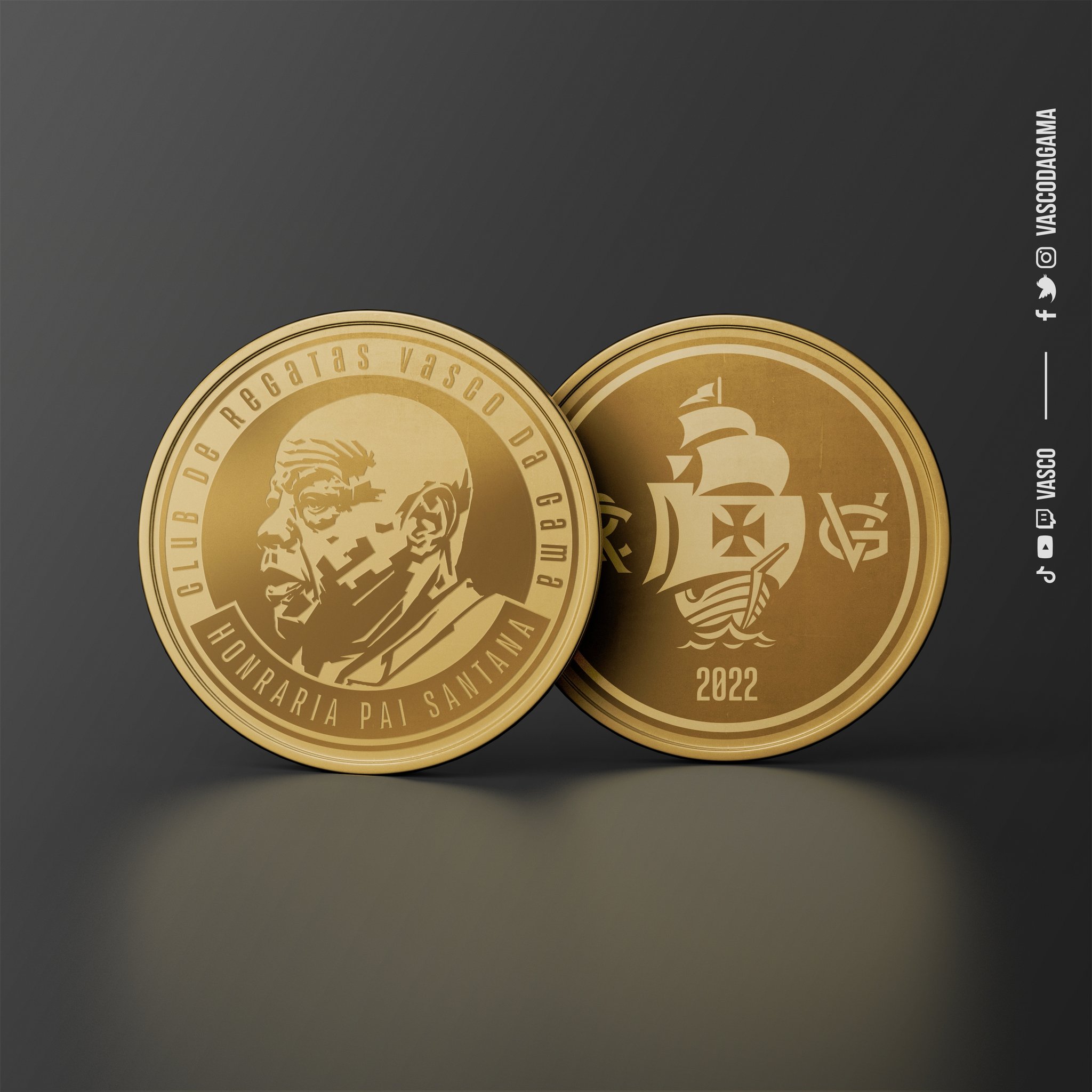 Vasco começará a Honraria Pai Santana para homenagear a luta antirracista