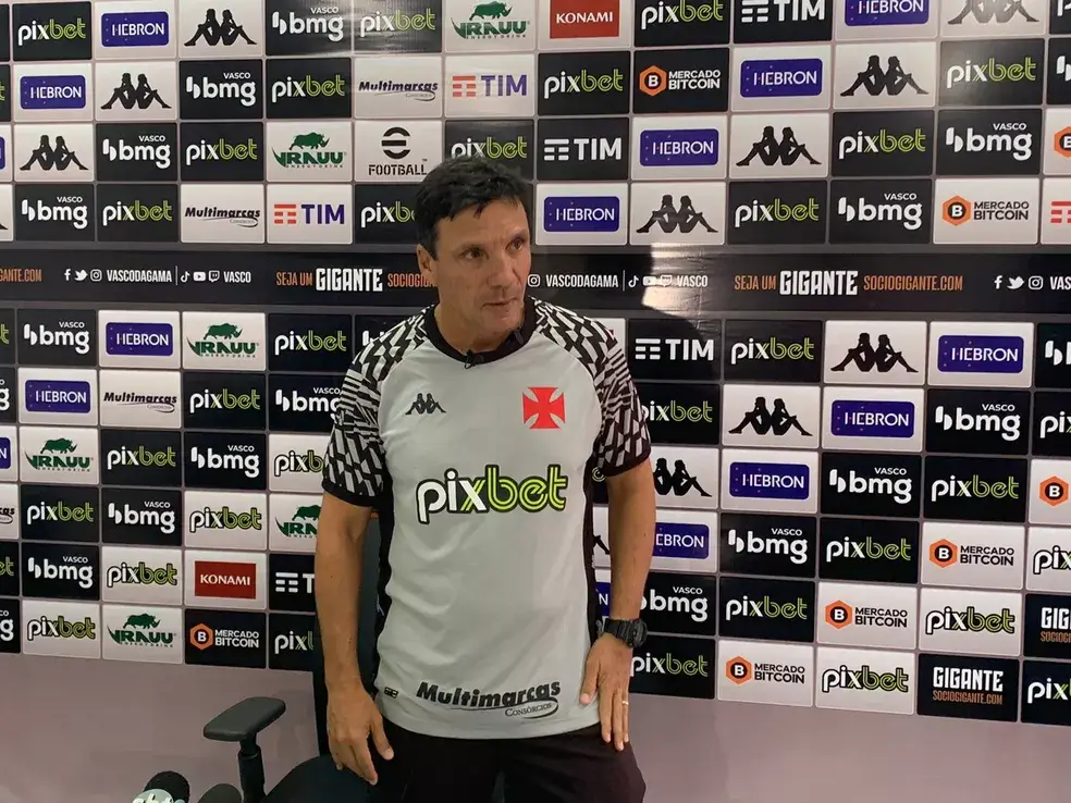 Zé Ricardo minimiza crise no Grêmio e prevê dificuldades para o Vasco: “Querem mudar a situação”