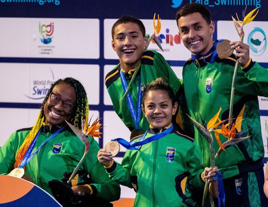 Vascaínos conquistam medalhas no Mundial Paralímpico de Natação