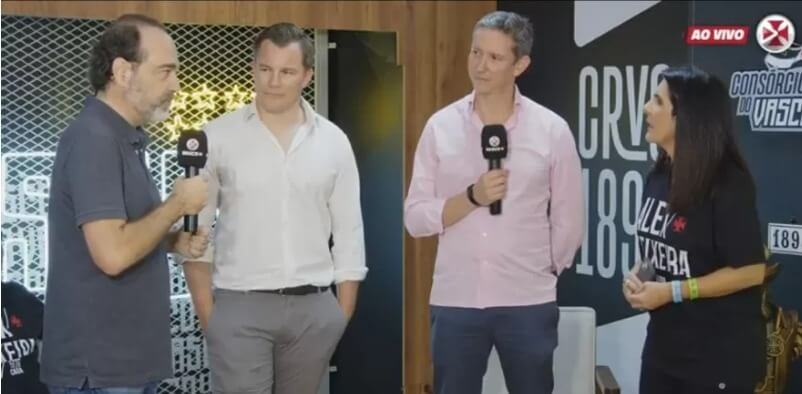 CEO da 777 enaltece torcida do Vasco