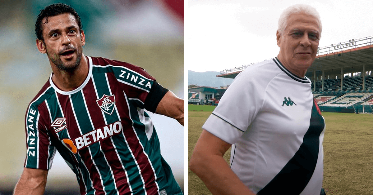 Fred deseja forças à Roberto Dinamite