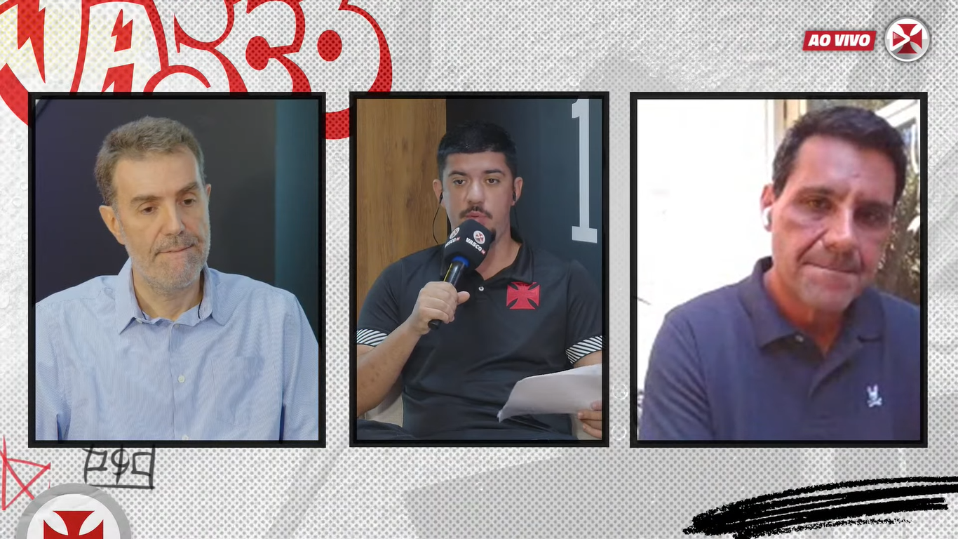 Em programa na VascoTv, o clube esclarece dúvidas sobre revenda de ações, dividas e um futebol forte