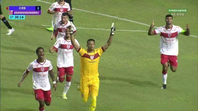 Ex-Vasco, goleiro Diogo Silva marca dois gols no Grêmio