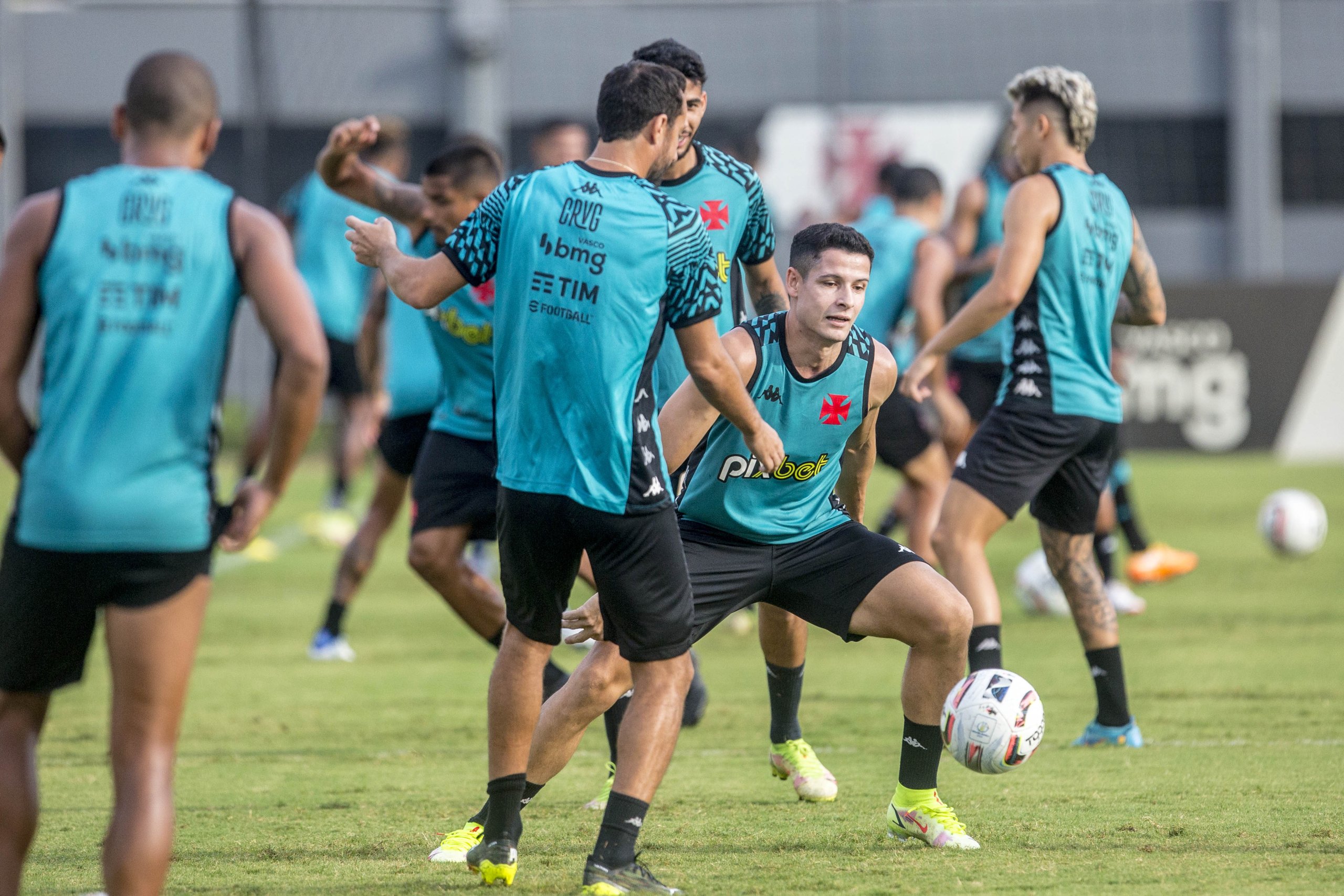 Seis jogadores do Vasco apresentam sintomas de gastroenterite
