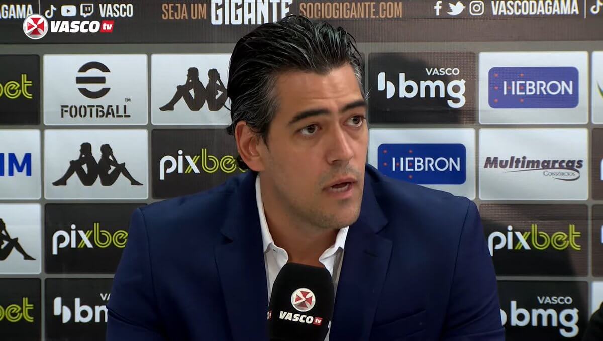 Paulo Bracks afirma: “O Vasco nunca deixou de ser gigante”