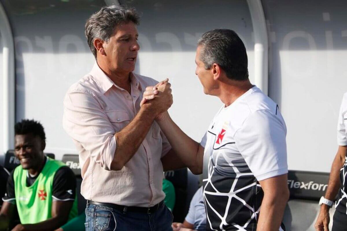 Renato Gaúcho deseja sorte para Jorginho, mas cutuca técnico vascaíno